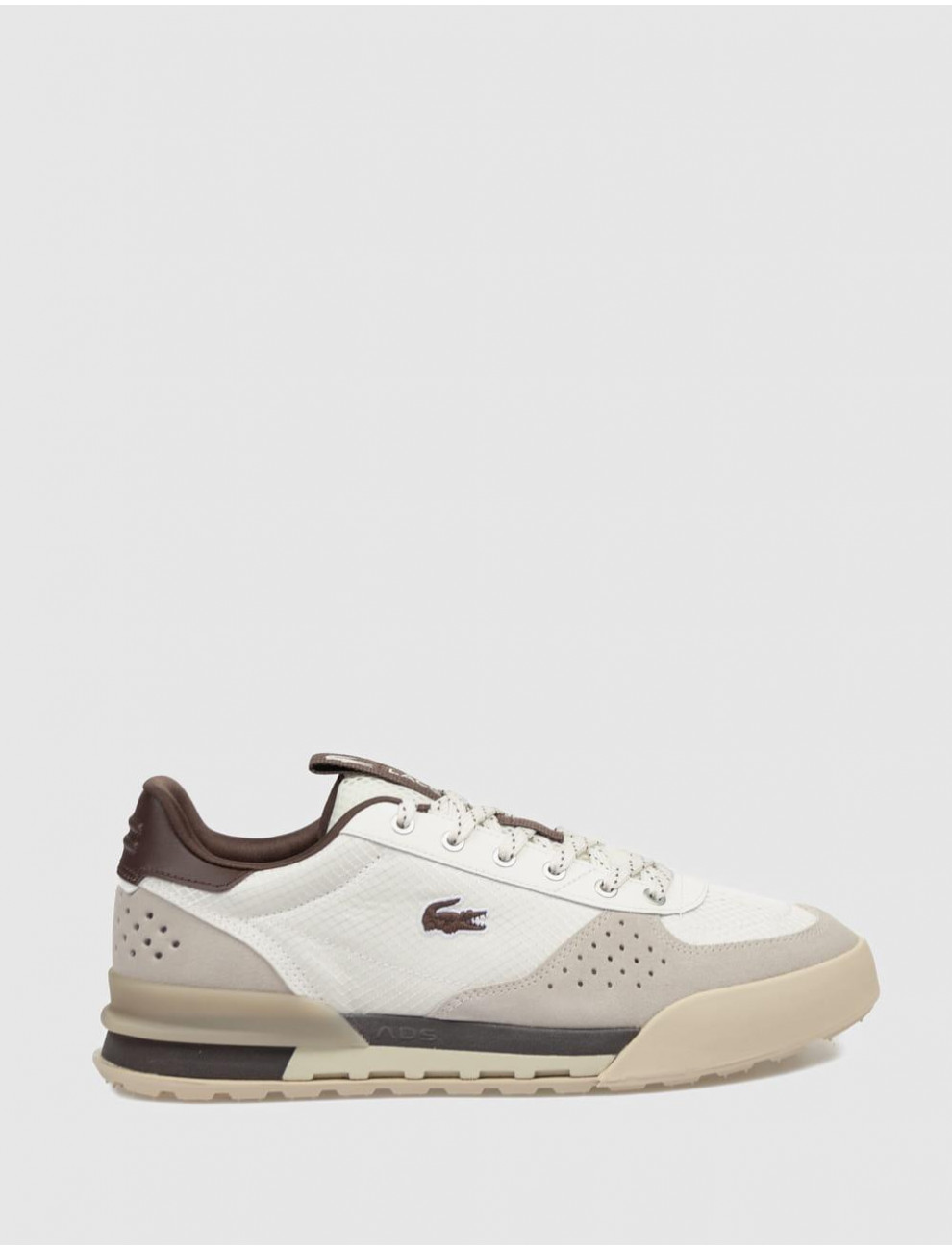 ZAPATILLA LACOSTE SLAM BEIG