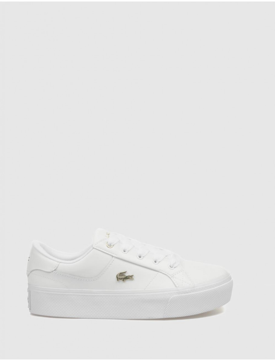 ZAPATILLA LACOSTE ZIANE PLATFORM BLANCO