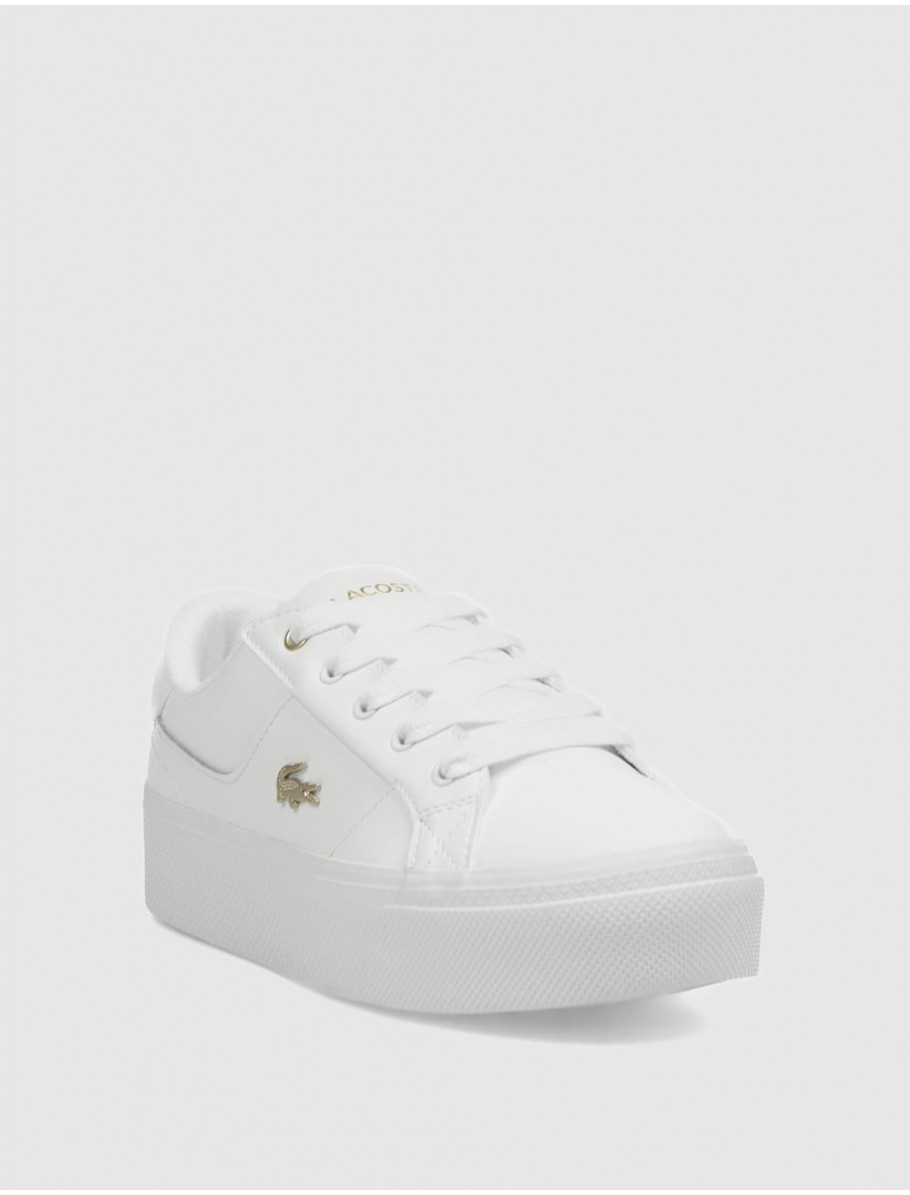 ZAPATILLA LACOSTE ZIANE PLATFORM BLANCO