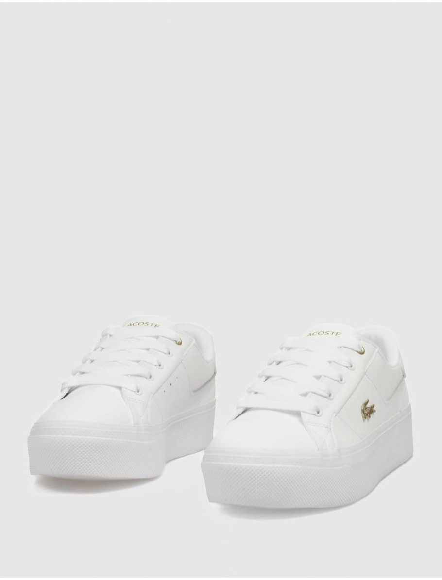 ZAPATILLA LACOSTE ZIANE PLATFORM BLANCO