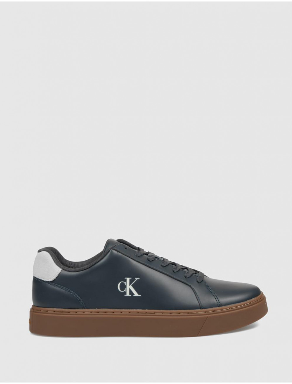 ZAPATILLA CALVIN KLEIN CLASSIC CUPSOLE LACEUP LTH MARINO