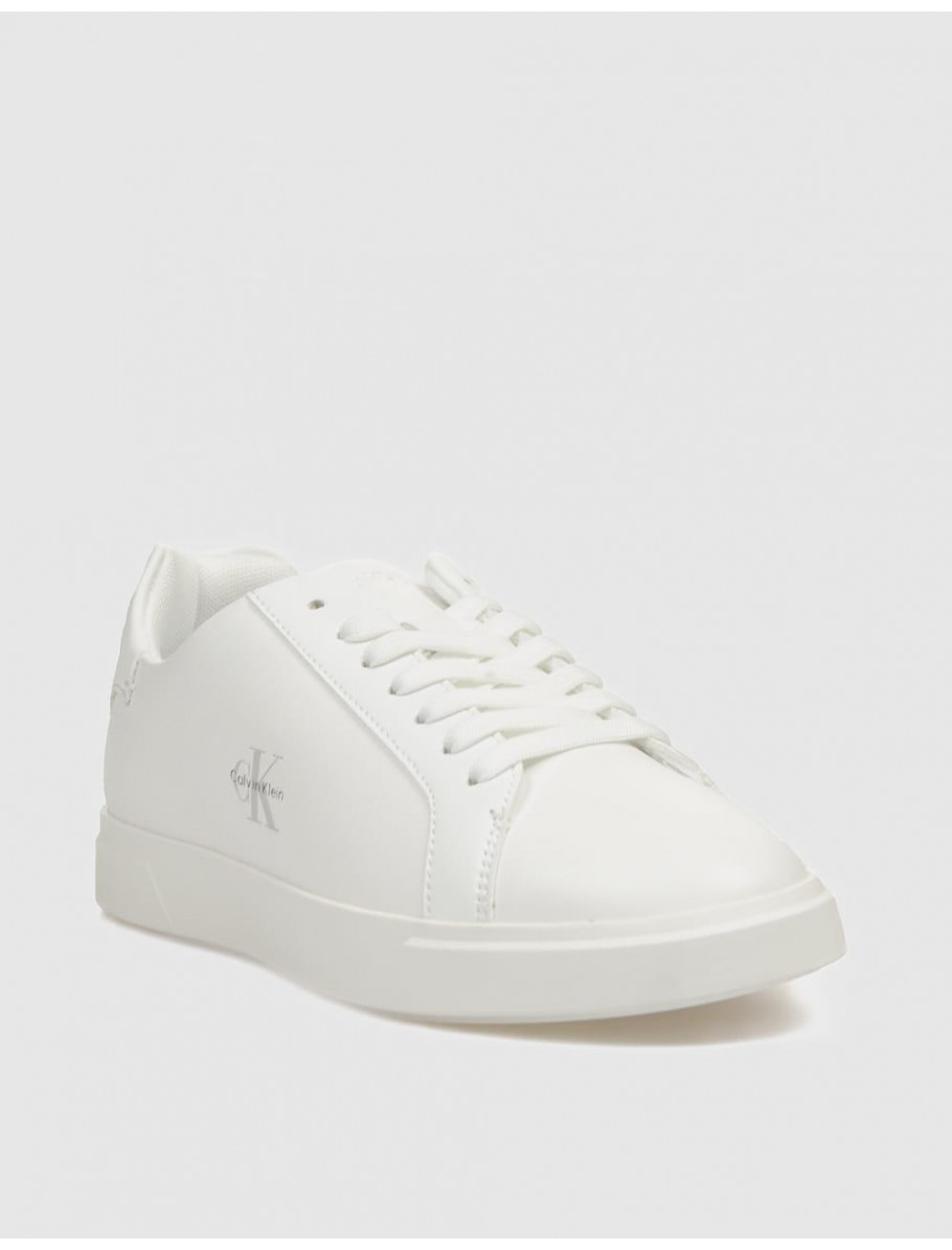 ZAPATILLA CALVIN KLEIN LOW PROF CUPSOLE LTH BLANCO