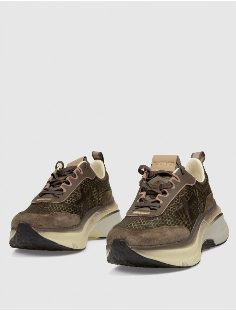 ZAPATILLA PREMIATA HILL MARRoN