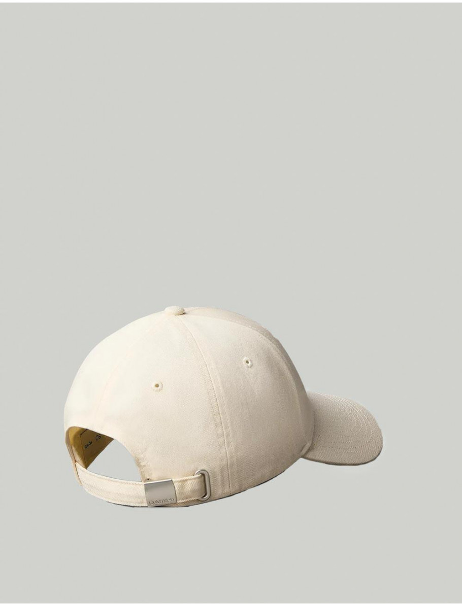 GORRA CALVIN KLEIN COTTON TWILL W HW BLANCO