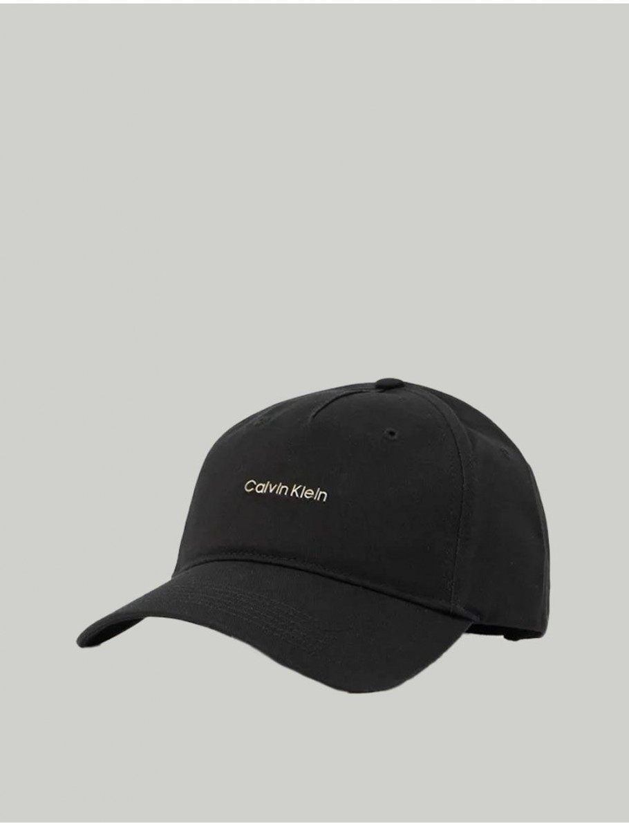 GORRA CALVIN KLEIN COTTON TWILL W HW NEGRO
