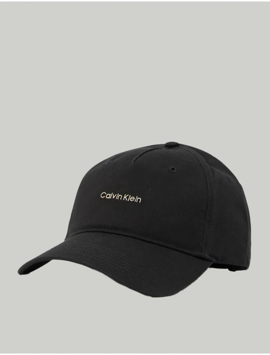 GORRA CALVIN KLEIN COTTON TWILL W HW NEGRO