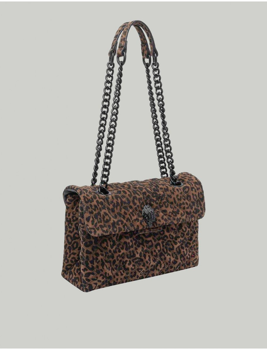 BOLSO KURT GEIGER LEATHER KENSIGTON BAG MARRoN