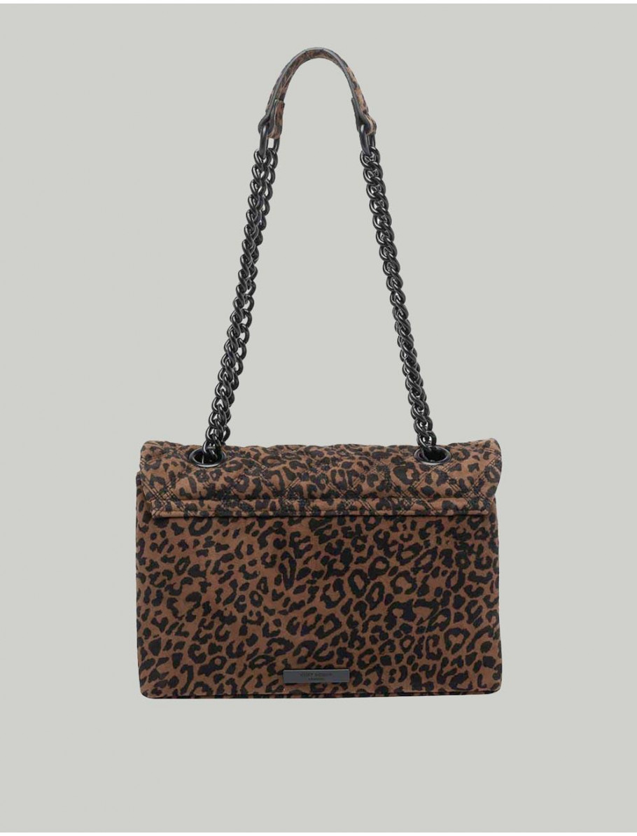BOLSO KURT GEIGER LEATHER KENSIGTON BAG MARRoN