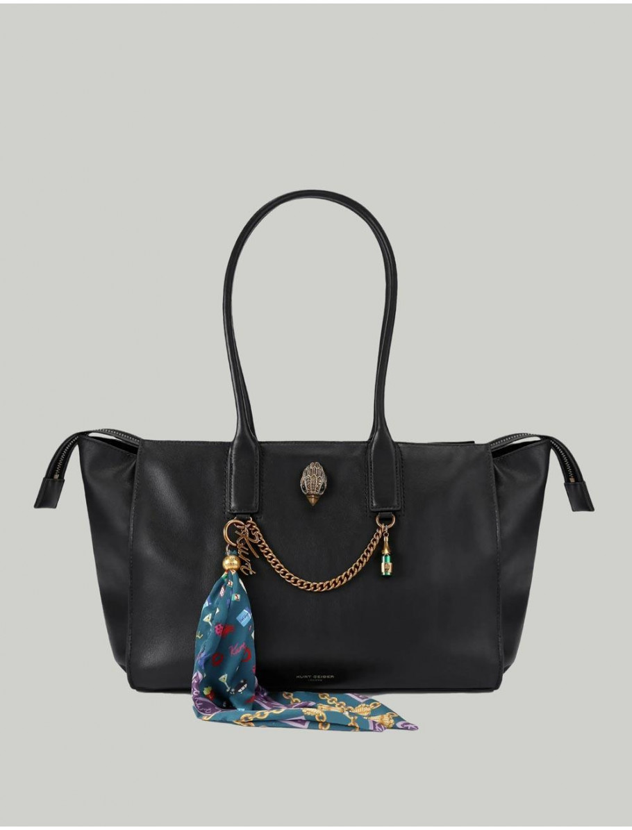 BOLSO KURT GEIGER SLOANE SM SHOPPER NEGRO