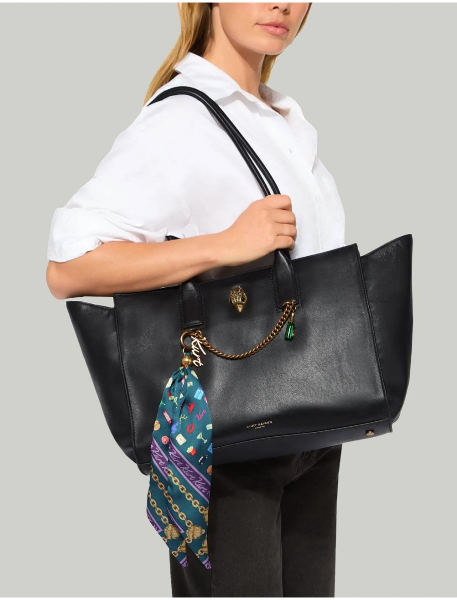 BOLSO KURT GEIGER SLOANE SM SHOPPER NEGRO