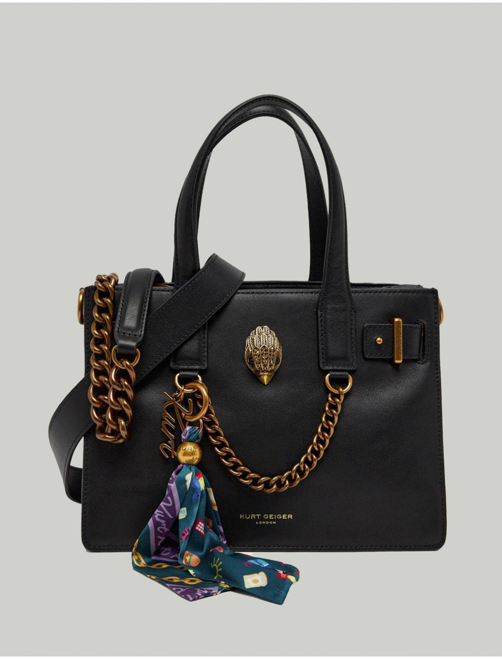 BOLSO KURT GEIGER SLOANE SM TOTE NEGRO