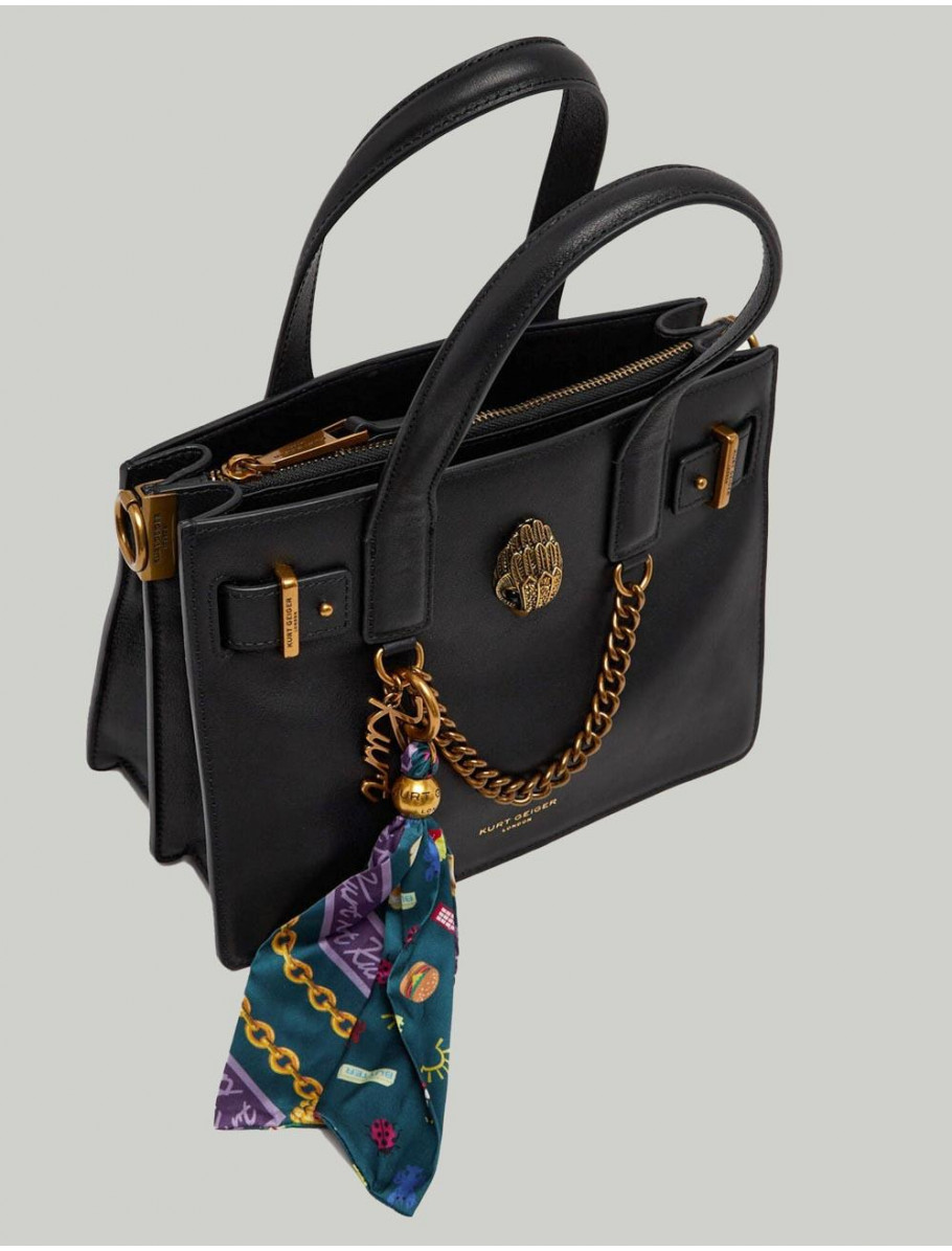 BOLSO KURT GEIGER SLOANE SM TOTE NEGRO