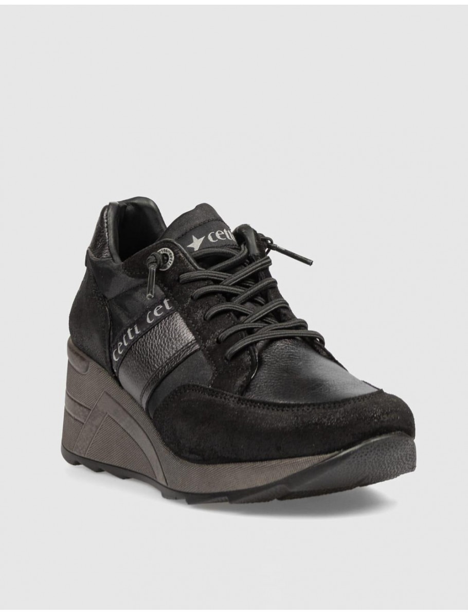 ZAPATILLA CETTI 1426 NEGRO