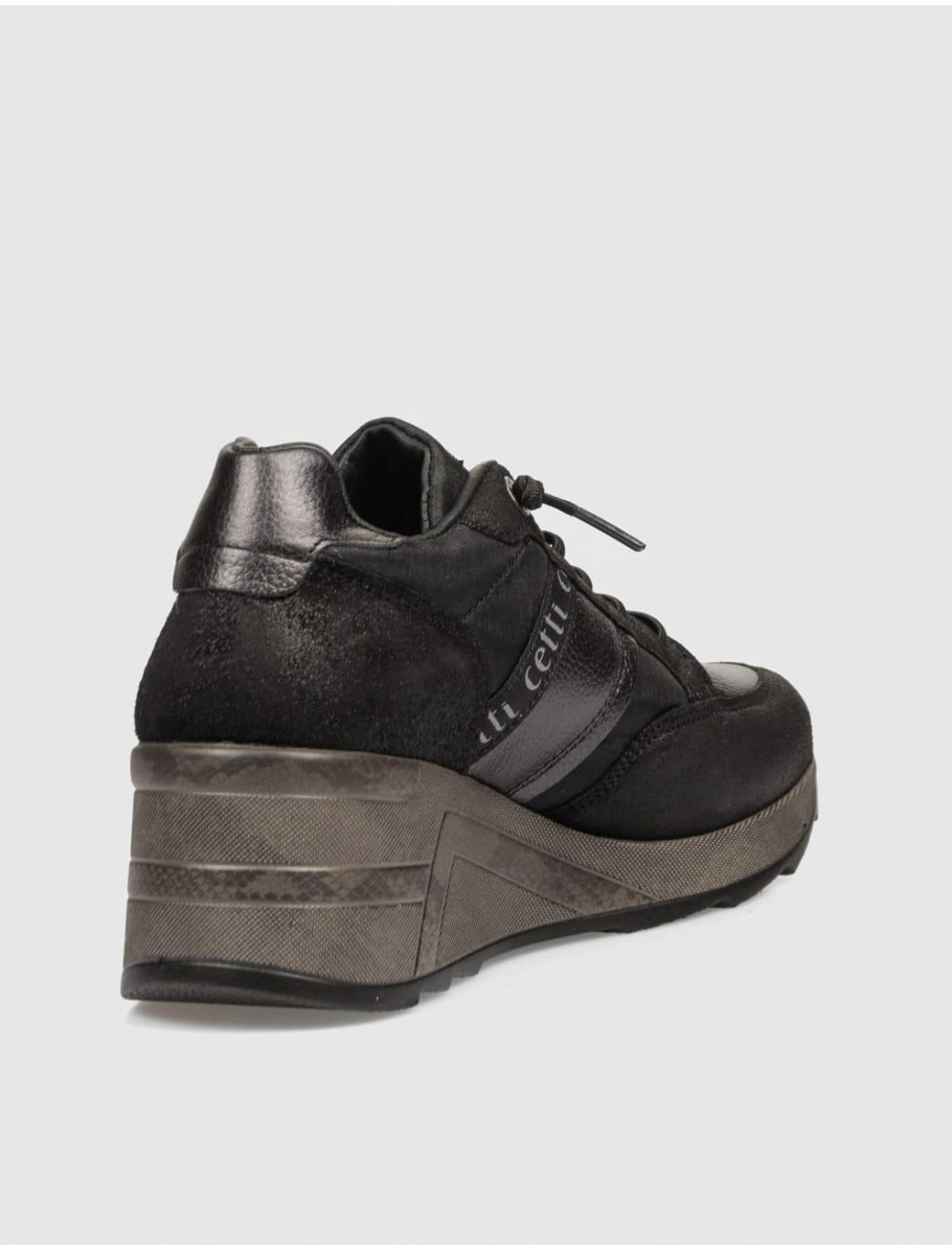 ZAPATILLA CETTI 1426 NEGRO