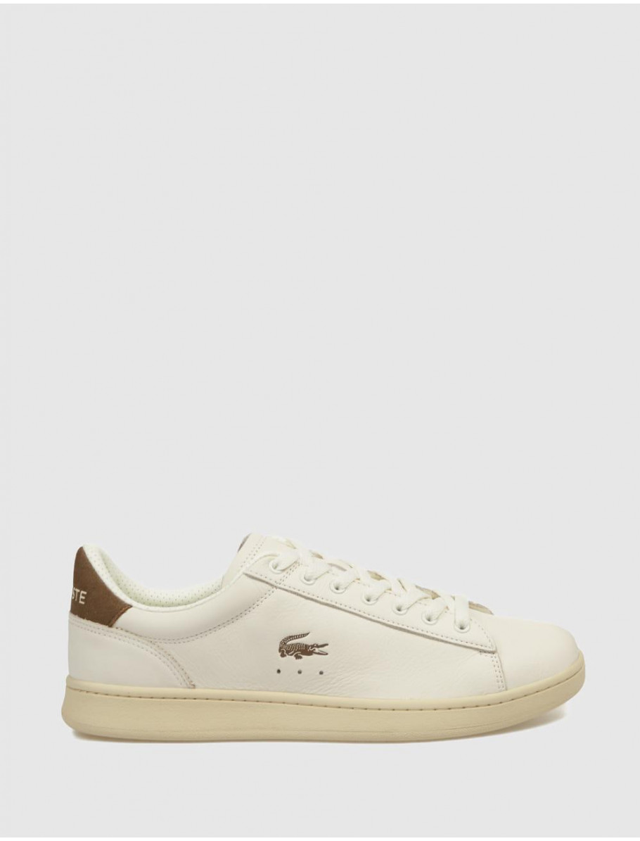 ZAPATILLA LACOSTE CARNABY SET BEIG