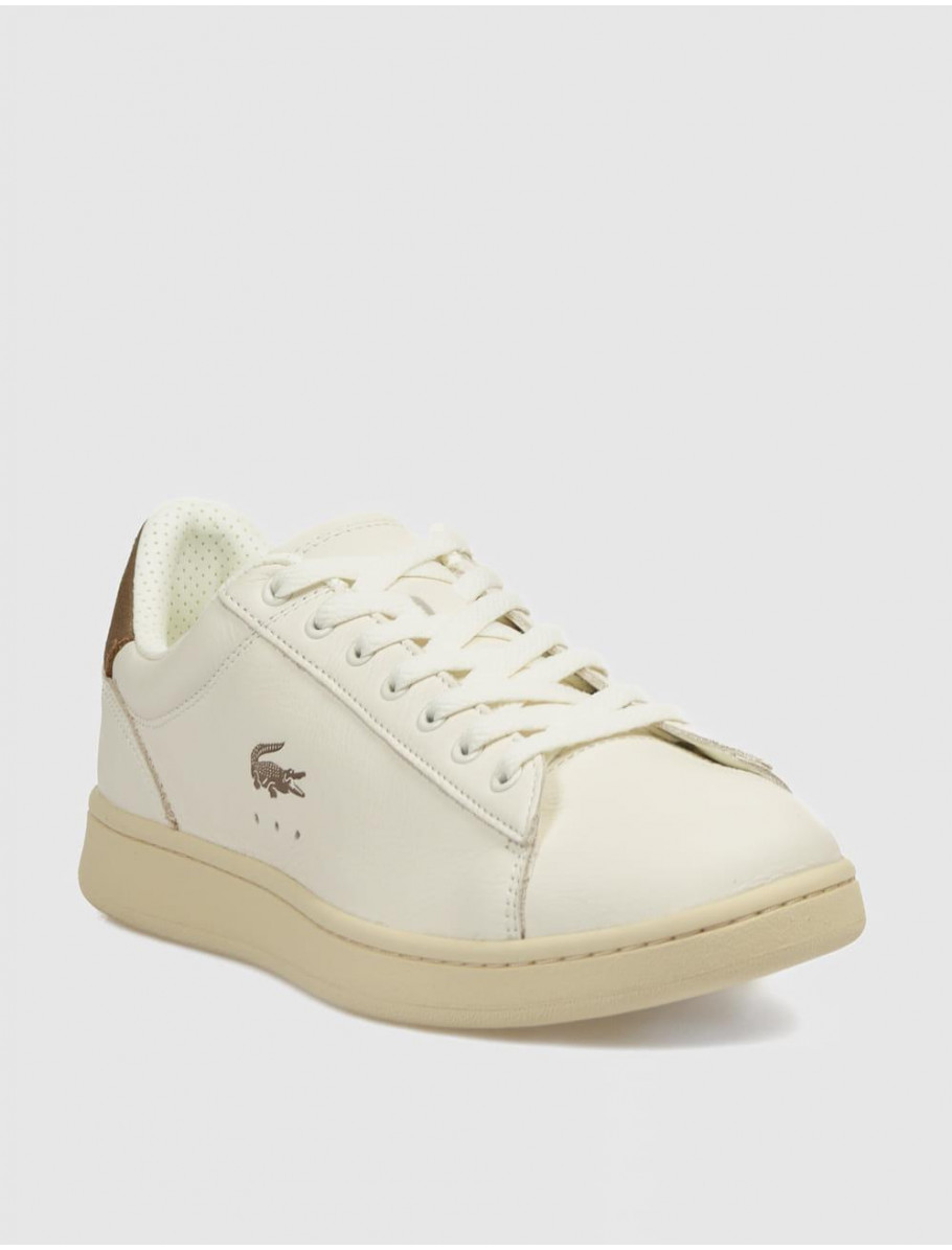 ZAPATILLA LACOSTE CARNABY SET BEIG
