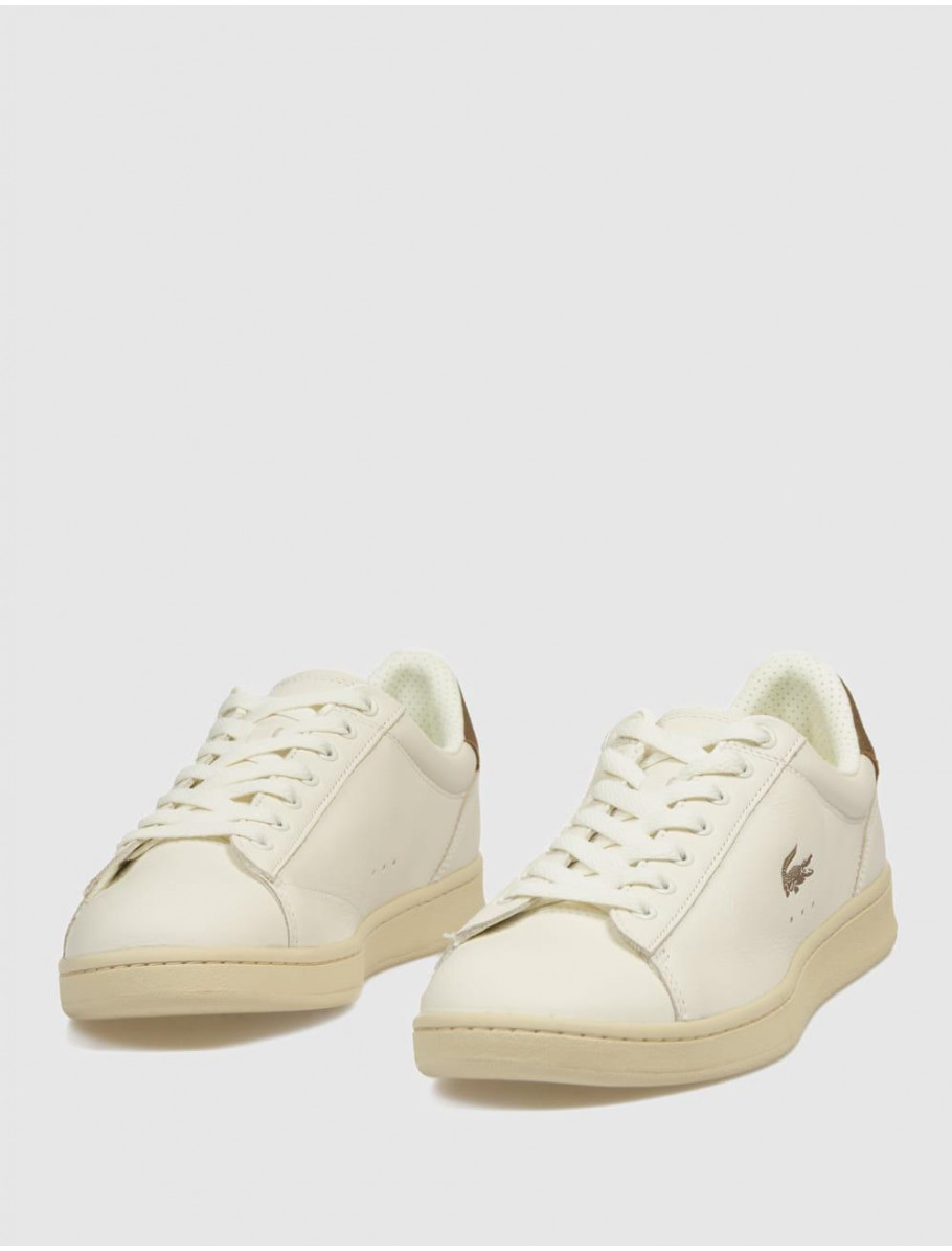 ZAPATILLA LACOSTE CARNABY SET BEIG