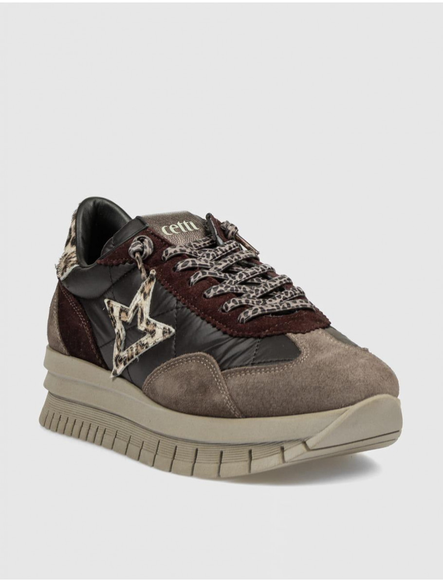 ZAPATILLA CETTI 1259XL NEGRO