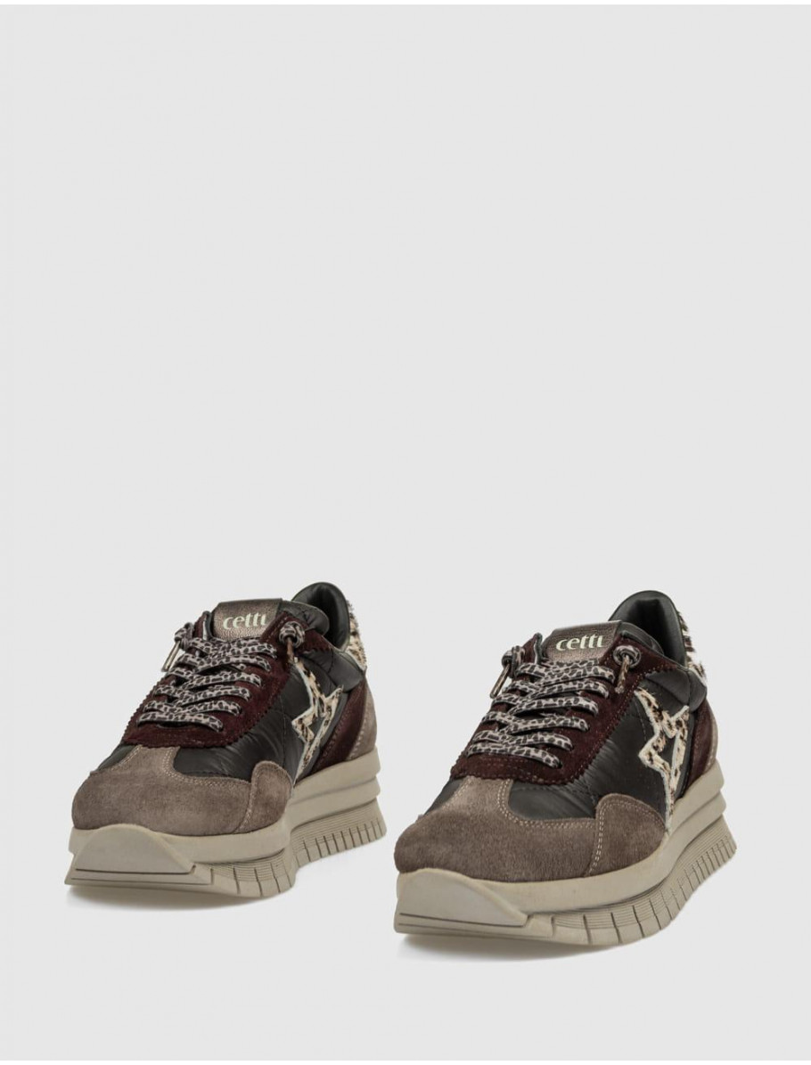 ZAPATILLA CETTI 1259XL NEGRO