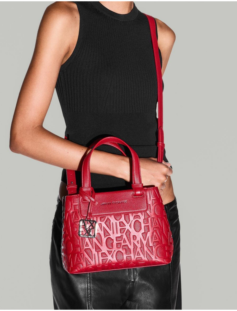 BOLSO ARMANI EXCHANGE XW001576 ROJO