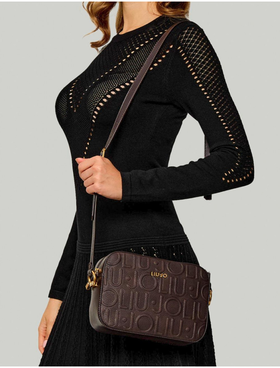BOLSO LIUJO BOLSOS M CAMERA CASE MARRoN
