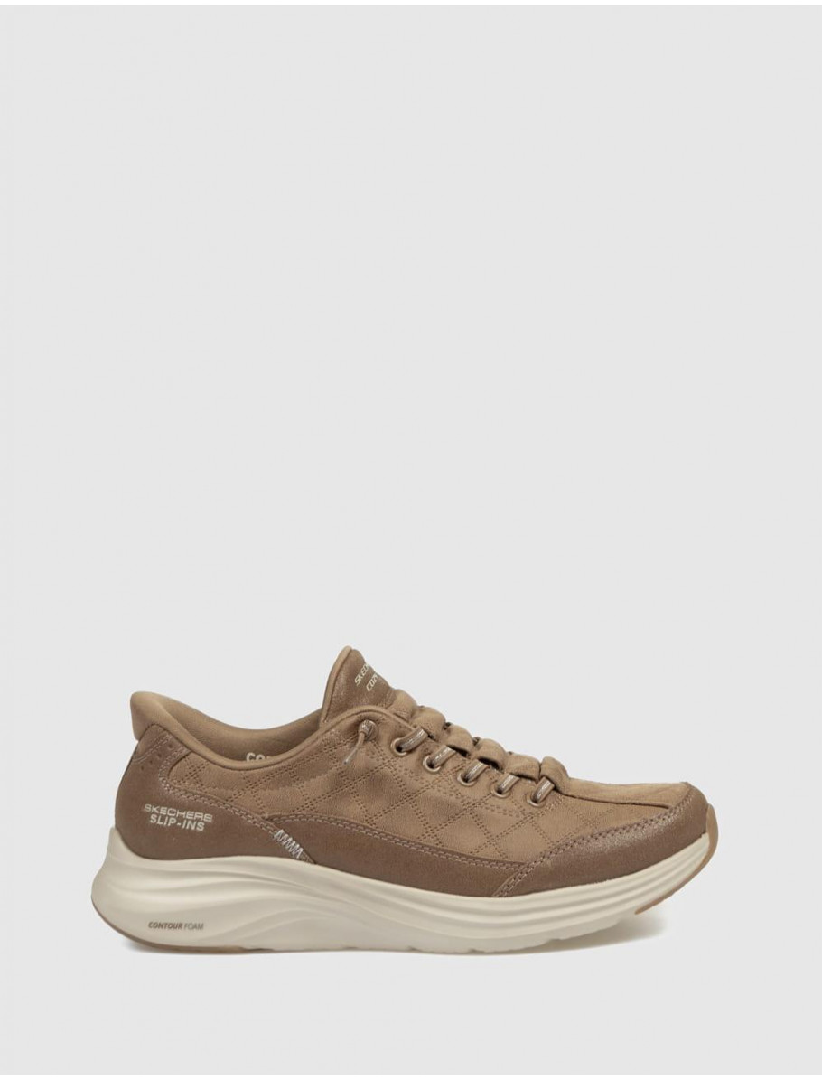 ZAPATILLA SKECHERS CONTOUR FOAM COZY CUERO