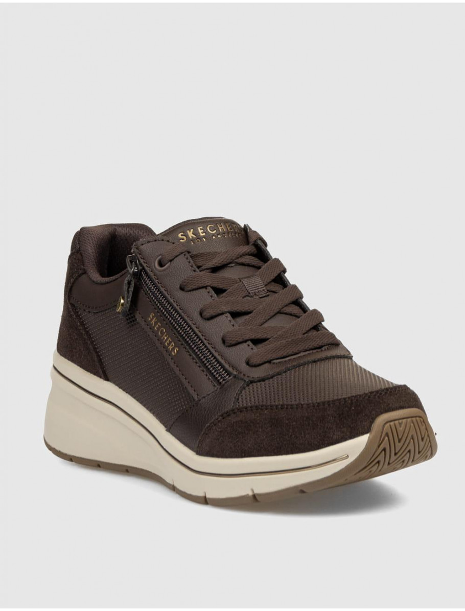 ZAPATILLA SKECHERS BILLION FLEX LUXE UP MARRoN