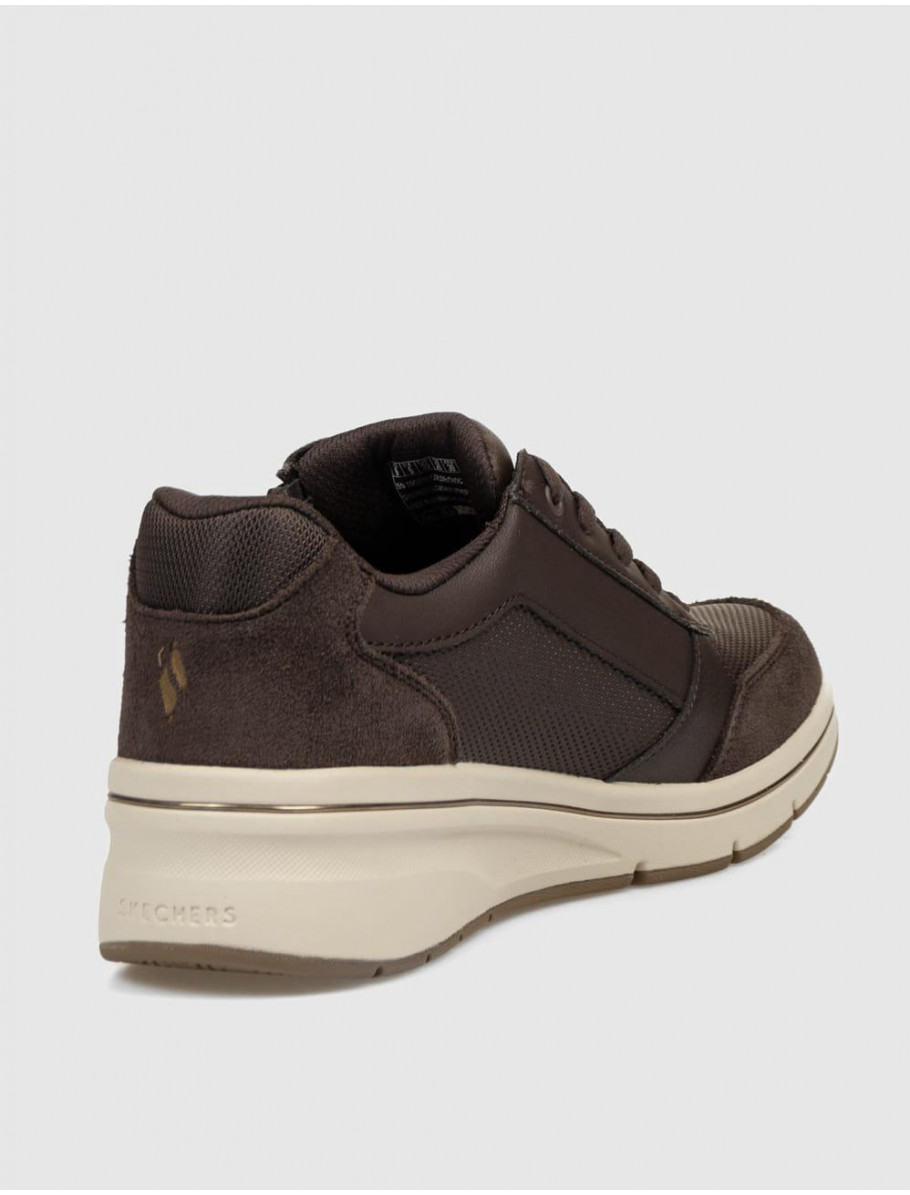 ZAPATILLA SKECHERS BILLION FLEX LUXE UP MARRoN