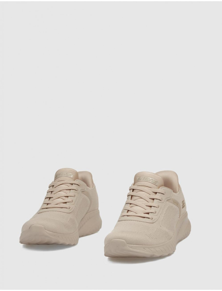 ZAPATILLA SKECHERS BOBS SPORT SQUAD CH NATURAL