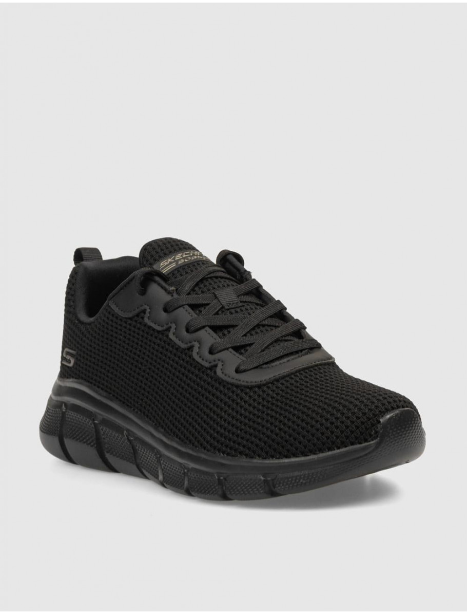 ZAPATILLA SKECHERS BOBS SPORT B FLEX NEGRO
