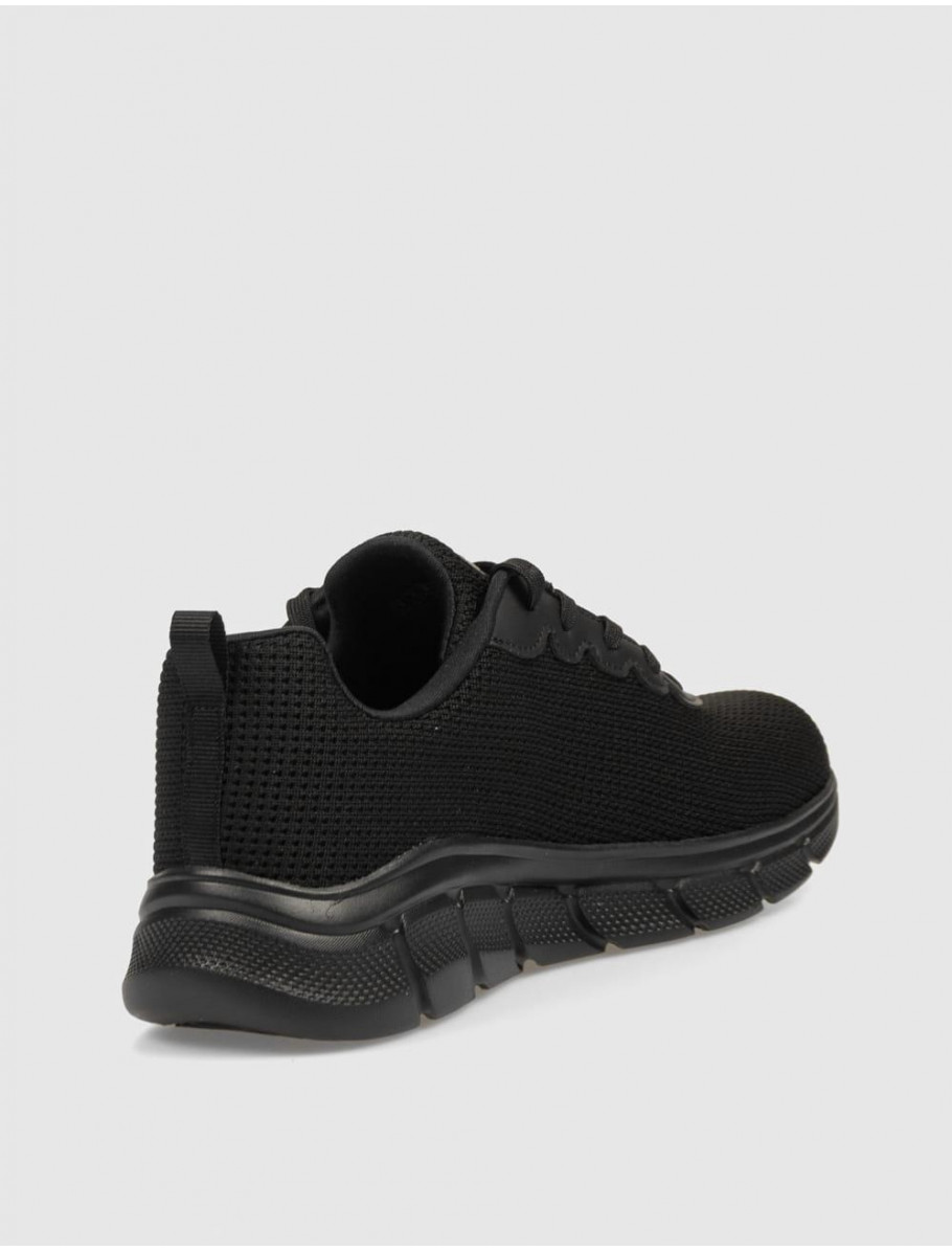 ZAPATILLA SKECHERS BOBS SPORT B FLEX NEGRO