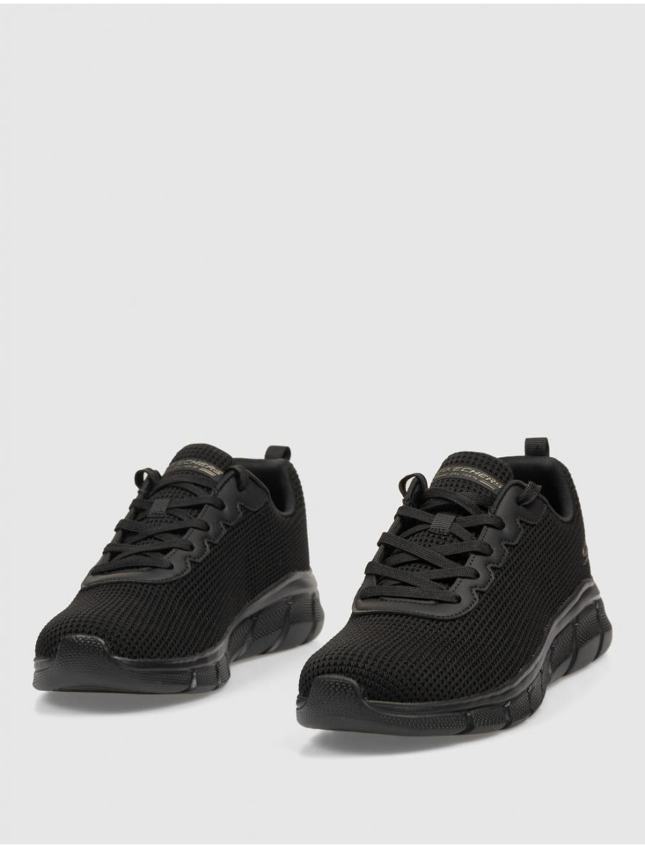 ZAPATILLA SKECHERS BOBS SPORT B FLEX NEGRO
