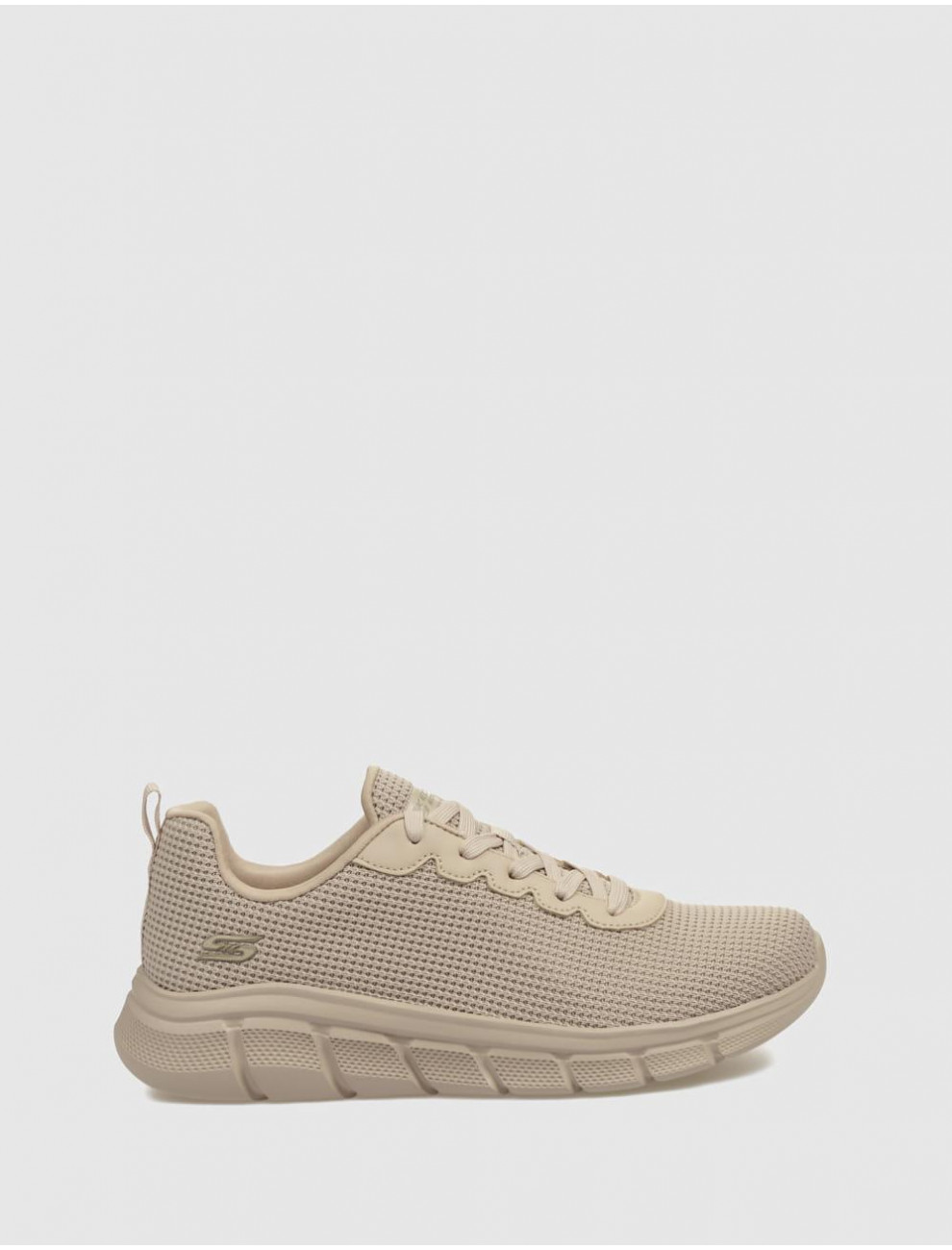 ZAPATILLA SKECHERS BOBS SPORT B FLEX NATURAL
