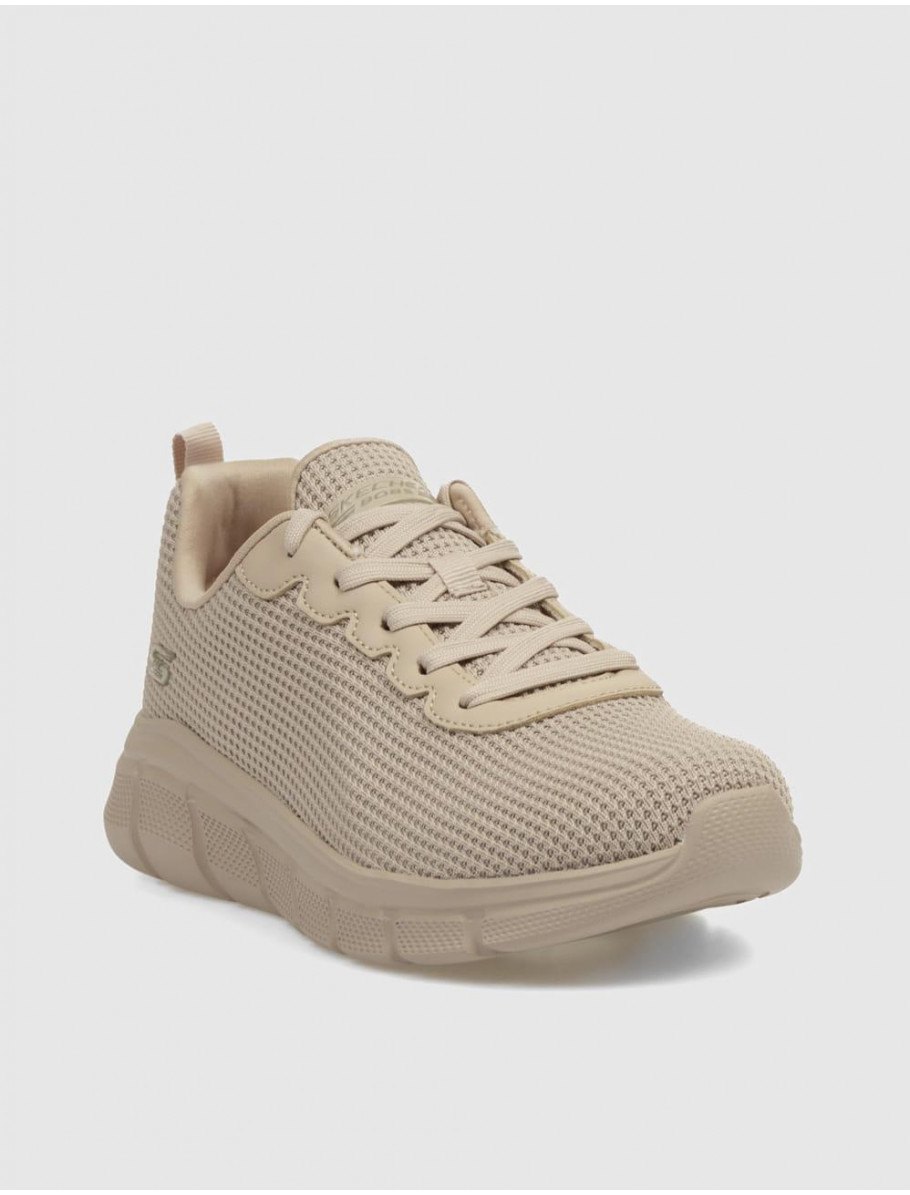 ZAPATILLA SKECHERS BOBS SPORT B FLEX NATURAL