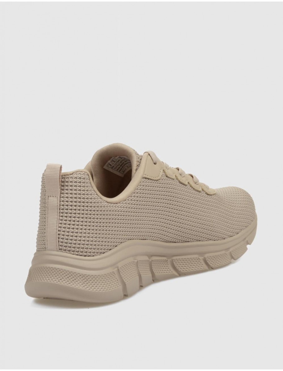 ZAPATILLA SKECHERS BOBS SPORT B FLEX NATURAL