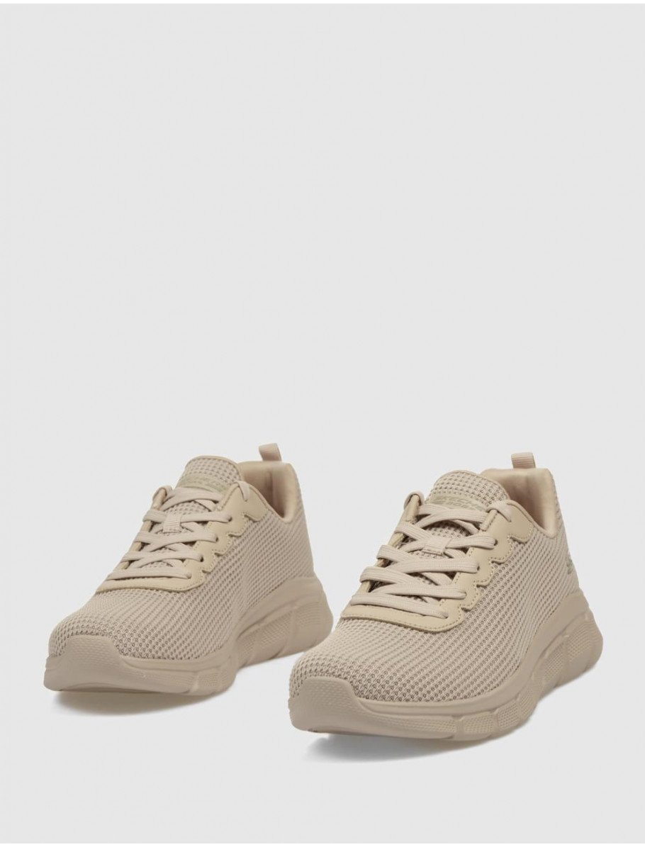 ZAPATILLA SKECHERS BOBS SPORT B FLEX NATURAL