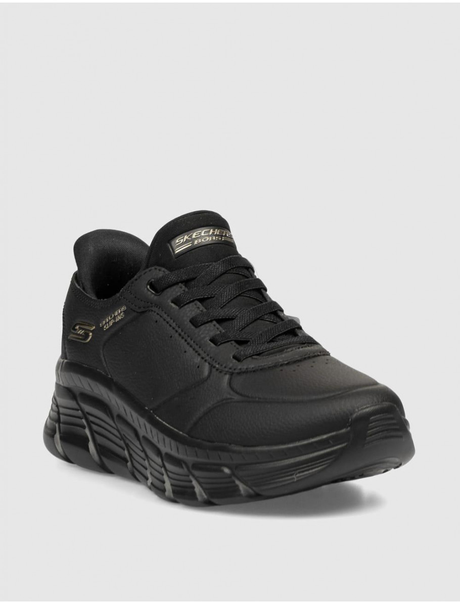 ZAPATILLA SKECHERS BOBS B FLEX HI NEGRO