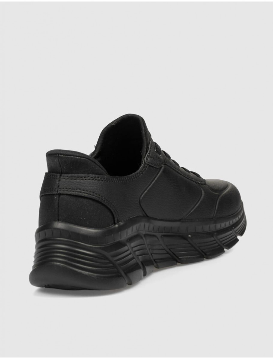 ZAPATILLA SKECHERS BOBS B FLEX HI NEGRO