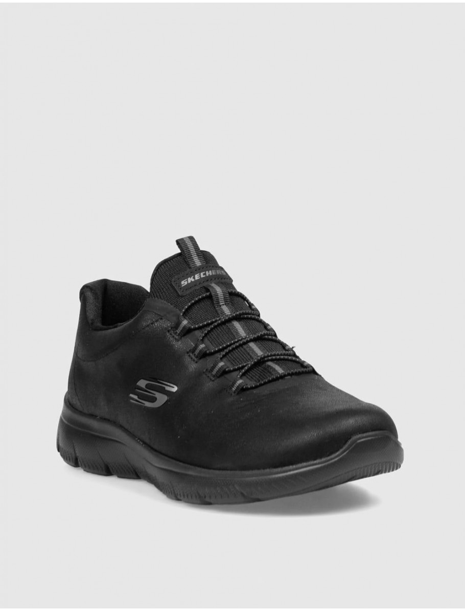 ZAPATILLA SKECHERS SUMMITS ITZ BAZIK NEGRO