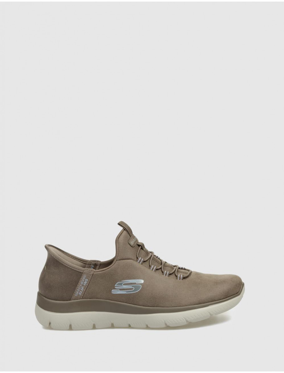 ZAPATILLA SKECHERS SUMMITS UNKNOWN TAUPE
