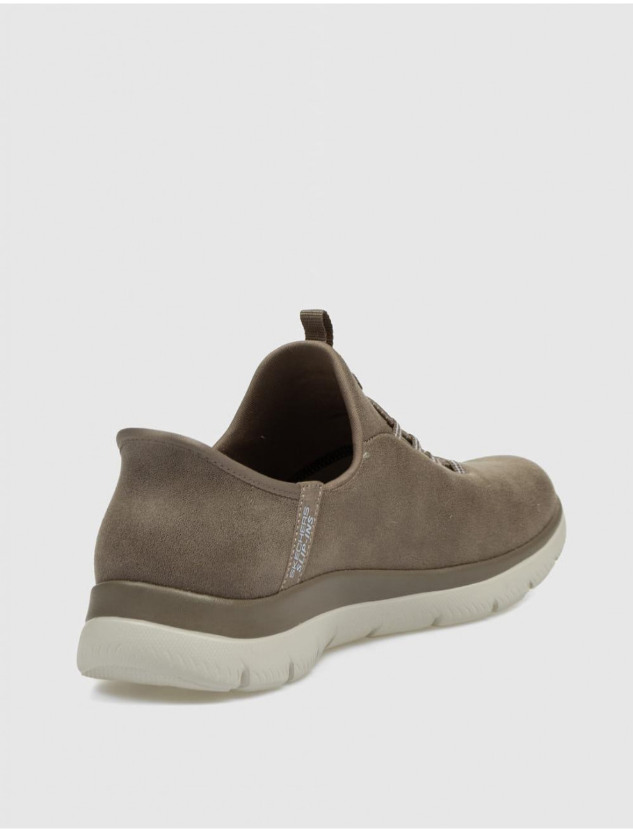 ZAPATILLA SKECHERS SUMMITS UNKNOWN TAUPE