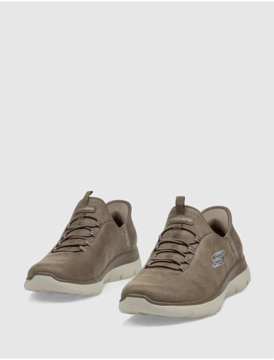 ZAPATILLA SKECHERS SUMMITS UNKNOWN TAUPE