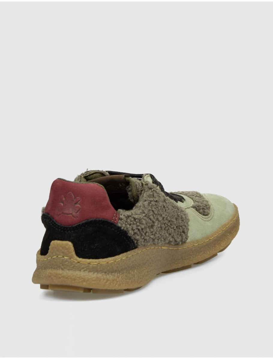 ZAPATILLA BAREFOOT EL NATURALISTA N5435B VERDE