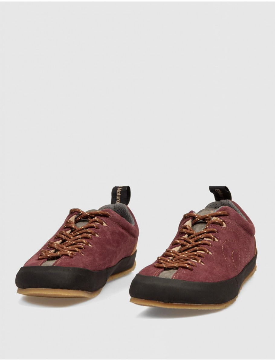 ZAPATILLA BAREFOOT EL NATURALISTA N6082 BURDEOS