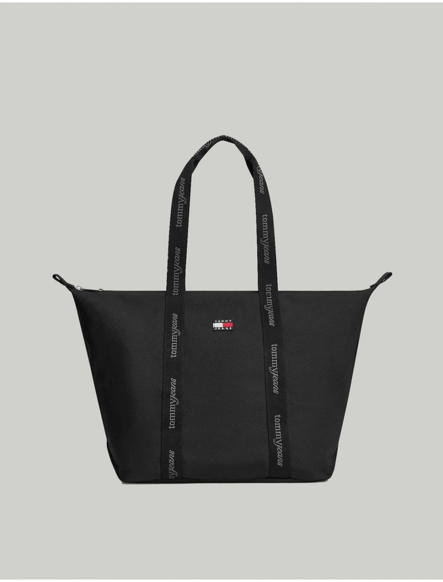 BOLSO TOMMY HILFIGER TJW ESS DAILY TOTE NEGRO