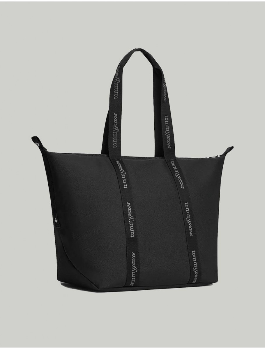 BOLSO TOMMY HILFIGER TJW ESS DAILY TOTE NEGRO