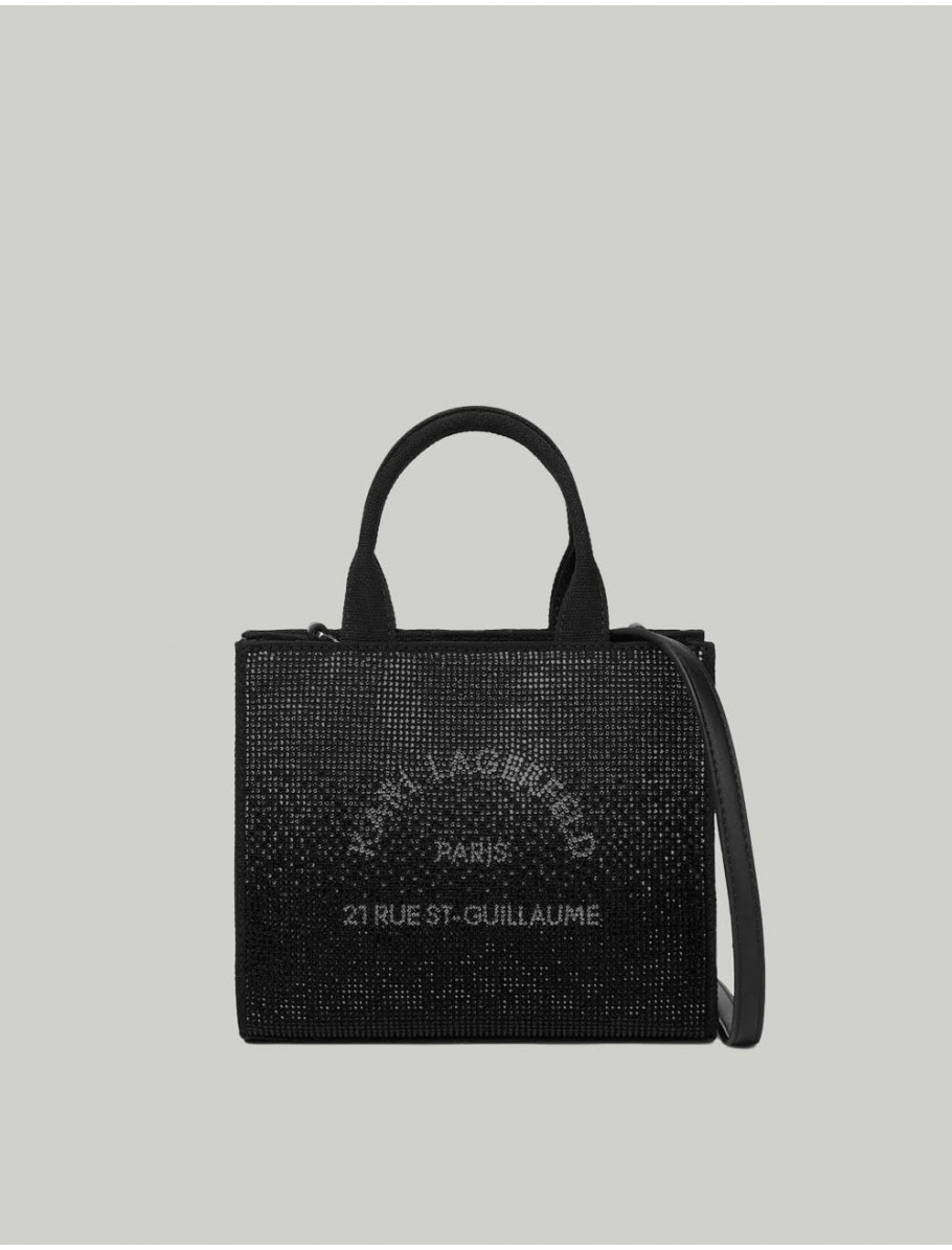 BOLSO KARL LAGERFED K RSG SQUARE RH DEG MINI NEGRO
