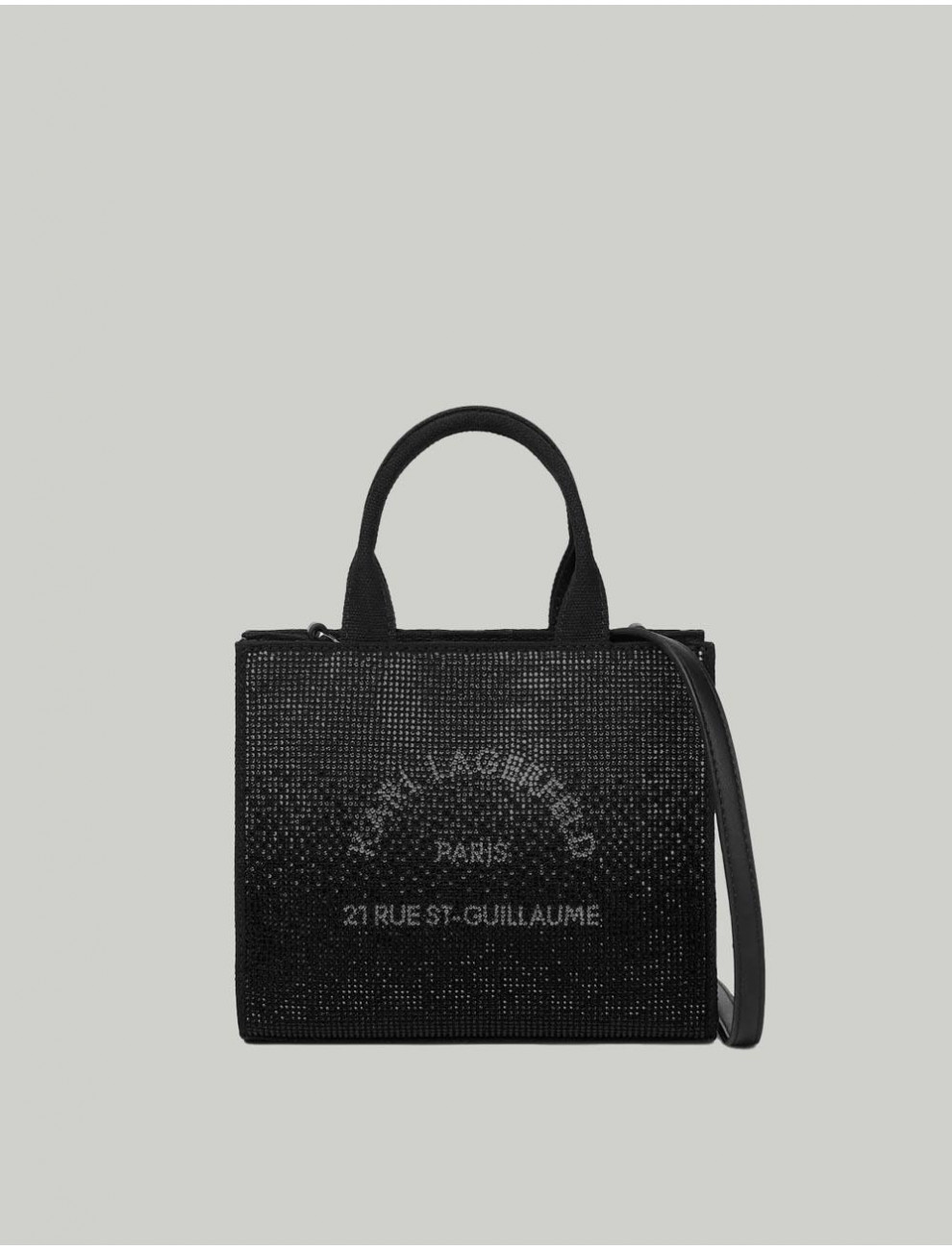 BOLSO KARL LAGERFED K RSG SQUARE RH DEG MINI NEGRO