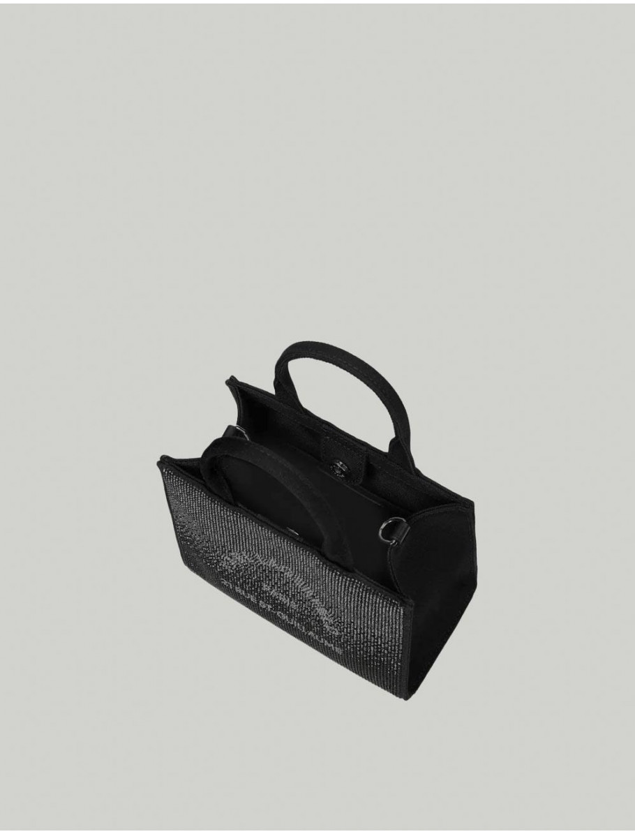 BOLSO KARL LAGERFED K RSG SQUARE RH DEG MINI NEGRO