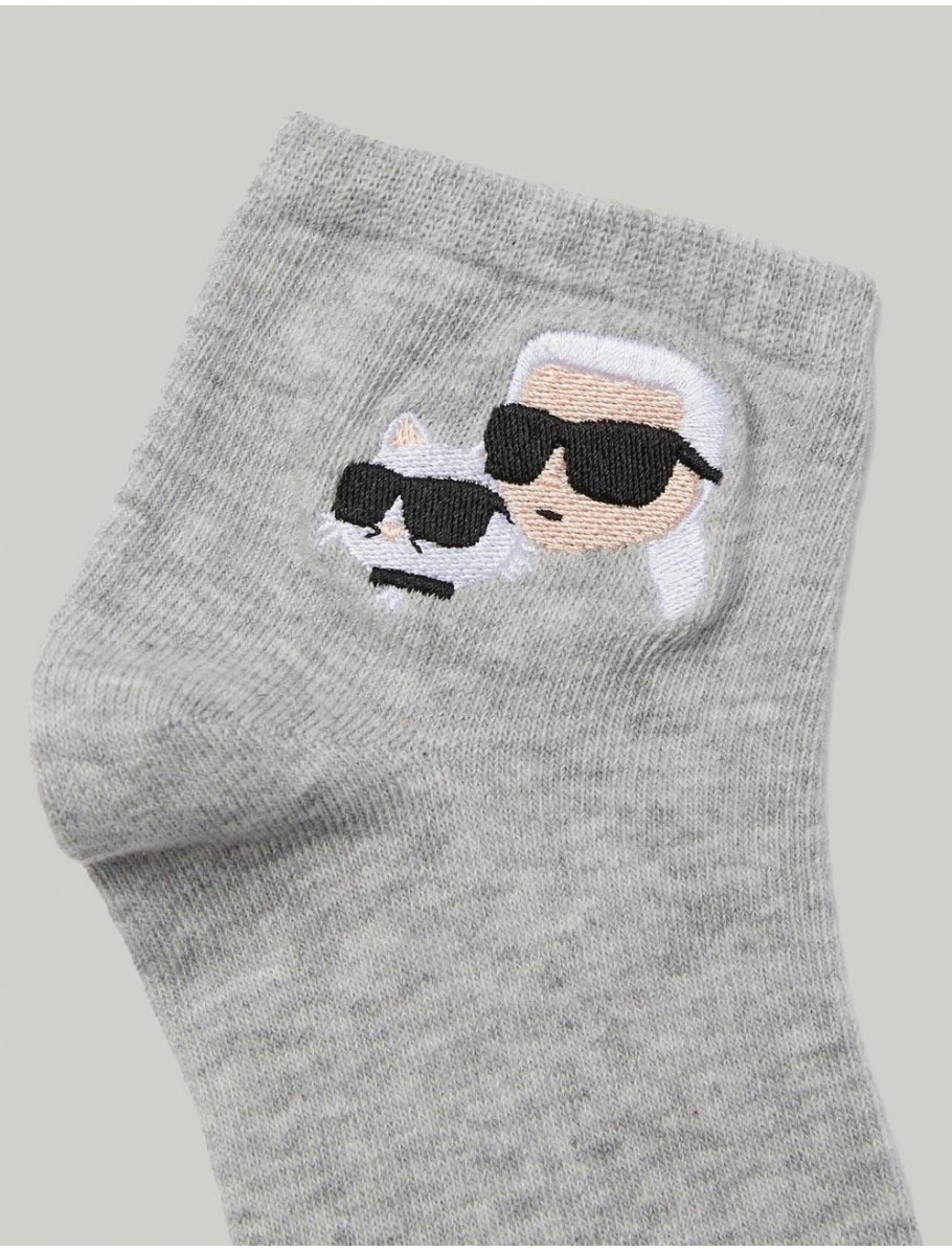 CALCETiN KARL LAGERFED IKON SHORT SOCKS 3P MULTI